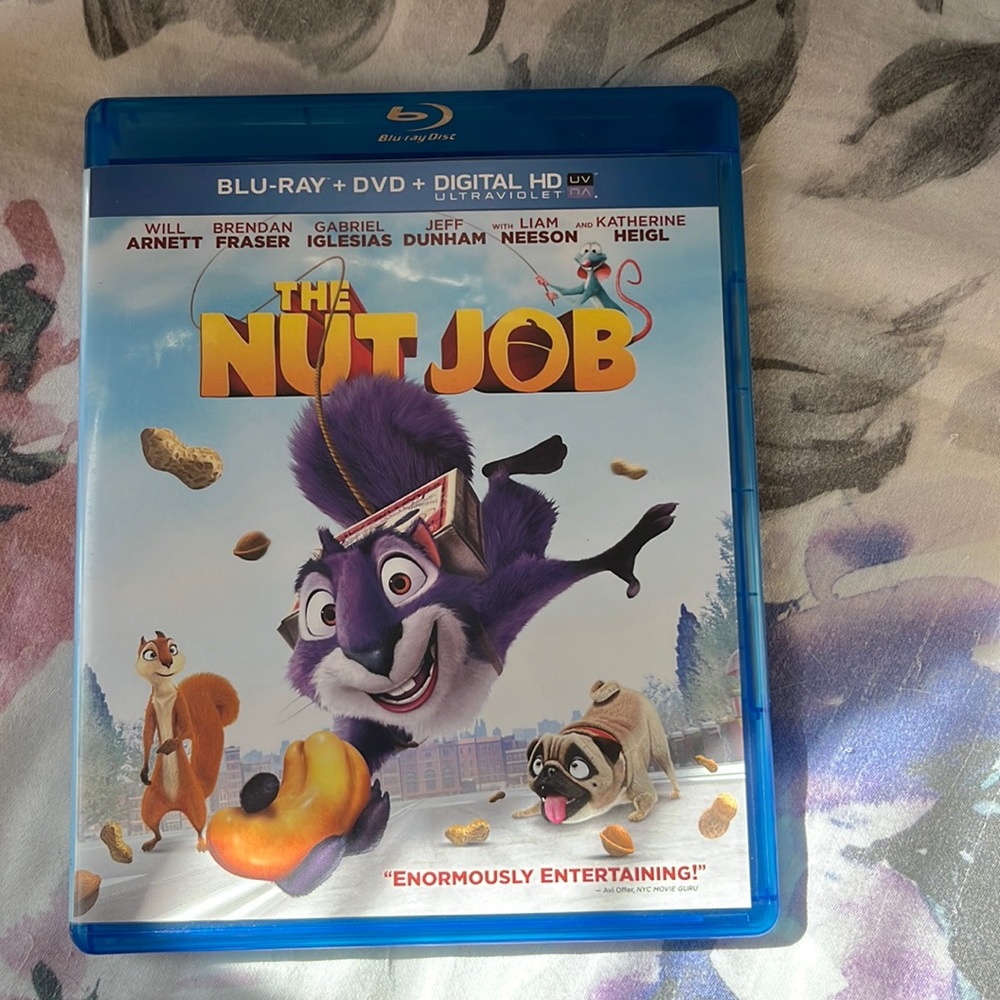 The Nut Job blue Ray and dvd movie